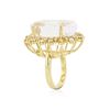 Image 6 : 14KT Yellow Gold GIA Certified 37.12ct Kunzite and Diamond Ring