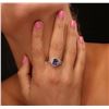 Image 5 : 14KT White Gold 2.56ct Tanzanite and Diamond Ring