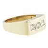 Image 4 : 14KT Yellow Gold 1.04ctw Diamond Ring