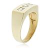 Image 6 : 14KT Yellow Gold 1.04ctw Diamond Ring