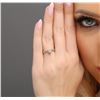 Image 1 : 10KT Two-Tone Gold 0.03ctw Diamond Ring