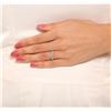 Image 1 : 14KT White Gold 0.54ctw Diamond Ring