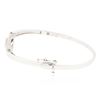 Image 4 : 14KT White Gold 0.59ctw Diamond Bangle Bracelet