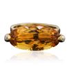 Image 1 : 10KT Yellow Gold 9.40ct Citrine and Diamond Ring