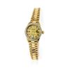 Image 1 : Ladies Rolex 18KT Yellow Gold Diamond DateJust Wristwatch