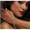 Image 5 : 14KT White Gold 16.39ctw Diamond Tennis Bracelet
