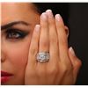 Image 5 : 18KT White Gold 4.64ctw Diamond Ring