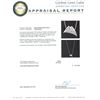 Image 7 : 14KT White Gold 2.56ctw Diamond Pendant With Chain