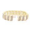 Image 6 : 10KT Yellow Gold 8.31ctw Diamond Bracelet