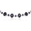 Image 4 : 14KT White Gold 60.09ctw Sapphire and Diamond Necklace