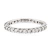 Image 3 : 14KT White Gold 0.75ctw Diamond Ring