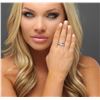 Image 5 : 14KT White Gold 0.90ctw Diamond Ring