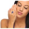 Image 2 : 14KT Two-Tone Gold 7.64ct Tanzanite and Diamond Ring