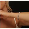 Image 1 : 14KT White Gold 4.81ctw Diamond Bracelet