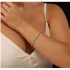 Image 2 : 14KT White Gold 4.81ctw Diamond Bracelet