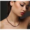 Image 2 : 14KT Yellow Gold 30.00ctw Ruby and Diamond Necklace