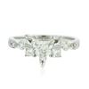 Image 1 : 18KT White Gold 1.40ctw Diamond Ring