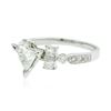 Image 2 : 18KT White Gold 1.40ctw Diamond Ring