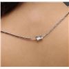 Image 6 : 14KT White Gold 9.67ctw Sapphire and Diamond Necklace