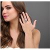 Image 7 : 18KT White Gold GIA Certified 1.50ct Emerald and Diamond Ring