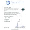 Image 8 : 18KT White Gold GIA Certified 1.50ct Emerald and Diamond Ring