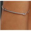 Image 5 : 14KT White Gold 0.22ctw Diamond Bracelet