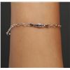 Image 6 : 14KT White Gold 0.22ctw Diamond Bracelet
