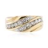 Image 3 : 14KT Yellow Gold 1.12ctw Diamond Ring