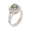Image 7 : 14KT White Gold 2.30ctw Diamond Ring