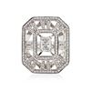 Image 3 : 18KT White Gold 2.57ctw Diamond Ring