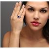 Image 1 : 14KT White Gold 3.23ct Tanzanite and Diamond Ring
