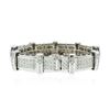 Image 4 : 14KT White Gold 4.03ctw Diamond Bracelet