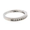 Image 2 : 14KT White Gold 0.20ctw Diamond Ring