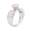 Image 7 : 14KT White Gold 2.80ctw Diamond Ring