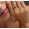 Image 4 : 14KT Rose Gold 0.25ctw Diamond Ring