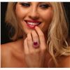 Image 1 : 14KT Rose Gold 12.37ct Ruby and Diamond Ring