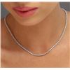 Image 2 : 18KT White Gold 3.54ctw Diamond Necklace