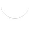 Image 3 : 18KT White Gold 3.54ctw Diamond Necklace
