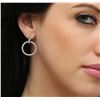 Image 2 : 14KT White Gold 2.00ctw Diamond Earrings