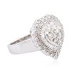 Image 2 : 14KT White Gold 1.80ctw Diamond Ring