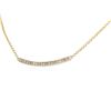 Image 7 : 14KT Yellow Gold 0.84ctw Diamond Necklace