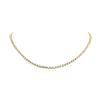 Image 3 : 14KT Yellow Gold 8.35ctw Diamond Necklace