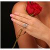 Image 5 : 14KT White Gold 4.69ctw Diamond Ring