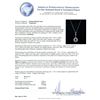 Image 7 : 14KT White Gold 3.72ctw Tanzanite and Diamond Pendant With Chain