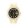 Image 1 : Gents Rolex 18KT Yellow Gold 2.00ctw Diamond DayDate Wristwatch