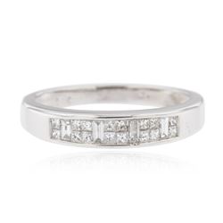 14KT White Gold 0.50ctw Diamond Ring