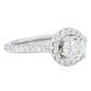Image 2 : 14KT White Gold 1.43ctw Diamond Ring