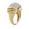 Image 7 : 18KT Yellow Gold 1.34ctw Diamond Ring