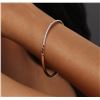 Image 6 : 14KT Rose Gold 0.67ctw Diamond Bangle Bracelet