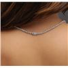 Image 6 : 14KT White Gold 11.55ctw Diamond Necklace